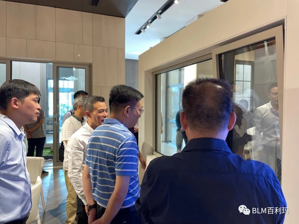 百利玛门窗迎接安义县领导一行莅临指导