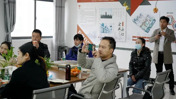 科德贝尔全屋定制河南公司代表赴总部学习参观