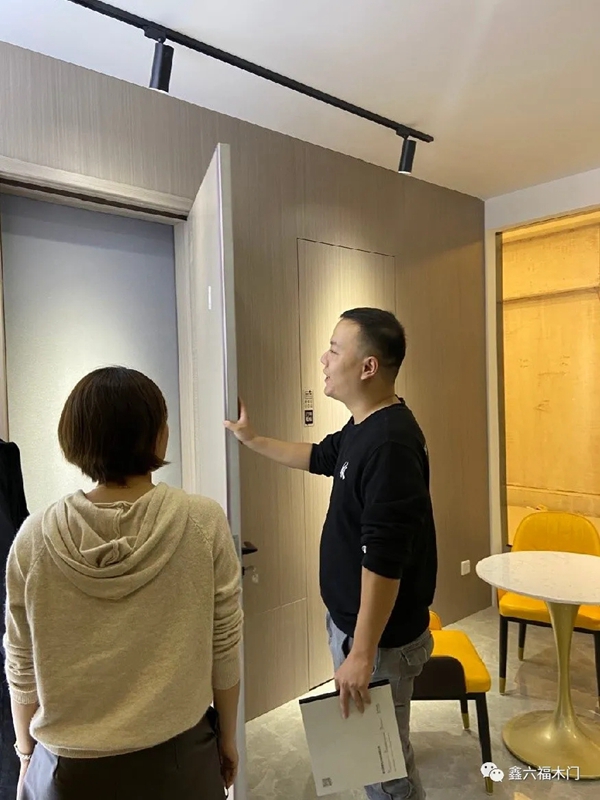 鑫六福木门安徽广德经销商王总：忠于品质 未来可期