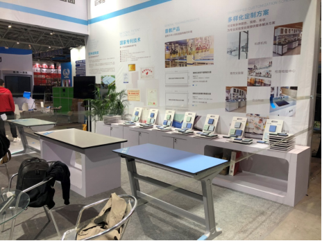 燃爆“研势力”！欧神诺实验室台面登陆第78届中国教育装备展示会！