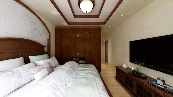 兰芝软装：78m²的美式家居定制化