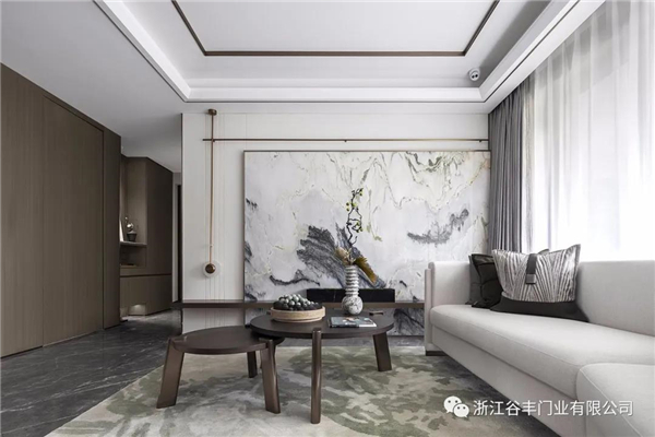 谷丰门业丨清冷色系 质感家居的首选配色