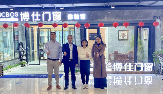 2020博仕门窗技术总工李德初、研发工程师潘永华市场调研圆满结束