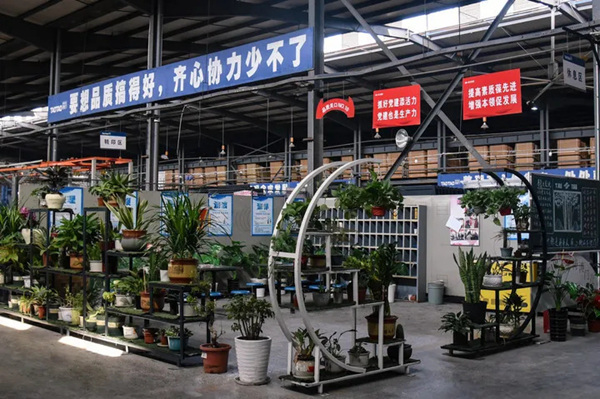 建材行业精益专家莅临TAOTAO安全门参观考察