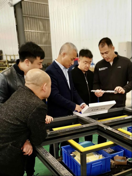 2020博仕门窗技术总工李德初、研发工程师潘永华市场调研圆满结束