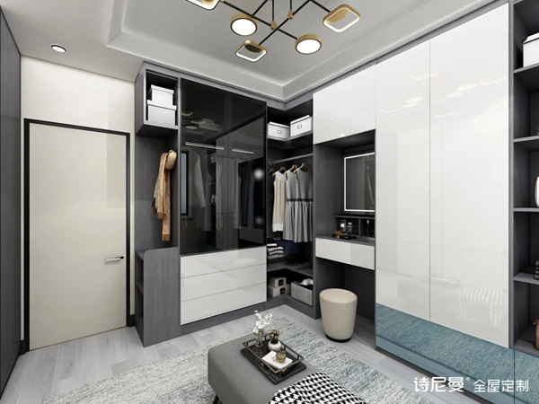 诗尼曼全屋定制:主卧带卫生间好?还是装衣帽间好?