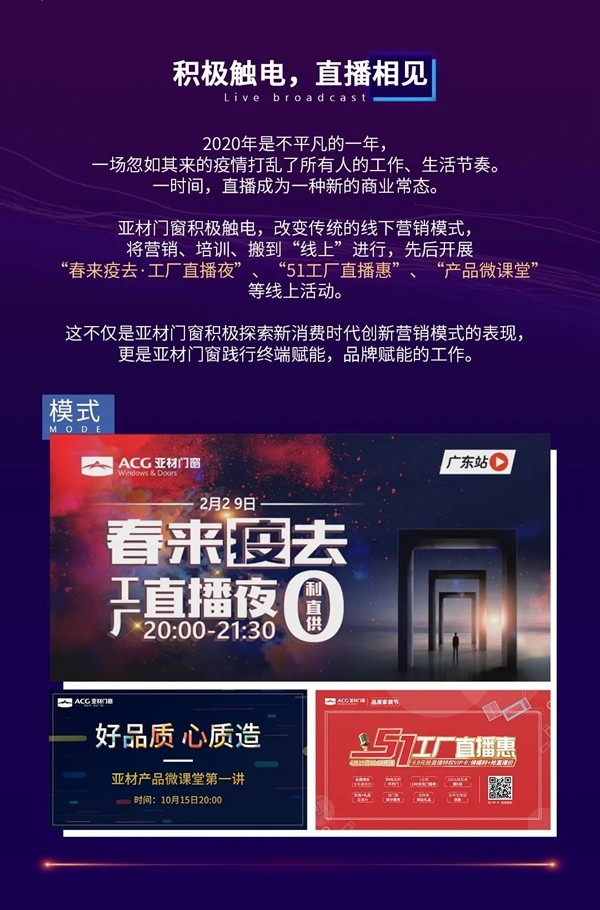 一图带您读懂亚材门窗的2020年