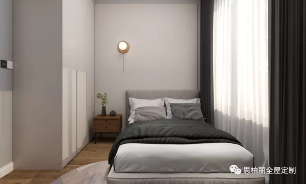 思柏丽全屋定制 ：150㎡现代简约风格，永不过时的设计经典！