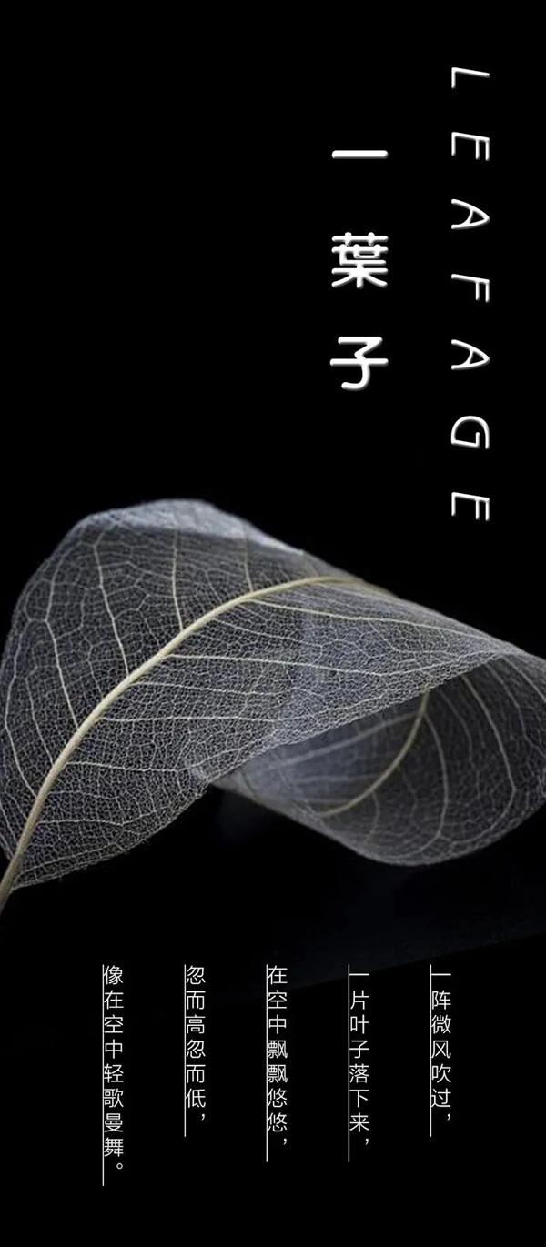 雅菲壁布：刺绣独幅——一叶子