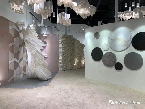 BONASEN柏纳森墙布2020上海墙面材料展会如火如荼进行时