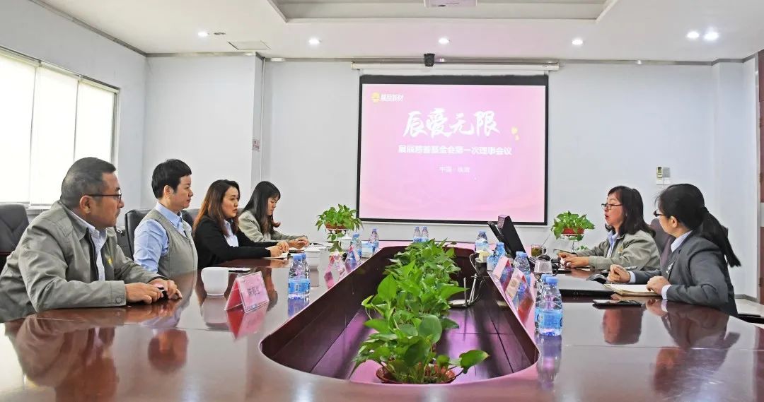 展辰新材 | 公益慈善基金会第一届理事会第一次会议顺利召开