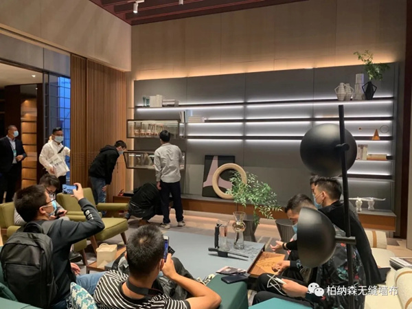 BONASEN柏纳森墙布2020上海墙面材料展会如火如荼进行时