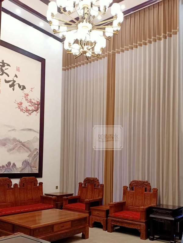 如鱼得水:窗帘要怎么搭配才能体现新中式的韵味? 如鱼得水:窗帘要怎么搭配才能体现新中式的韵味?