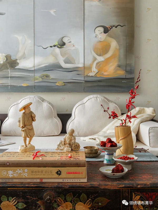 领绣墙布菁华：大热中国风，这期新中式值得一看！