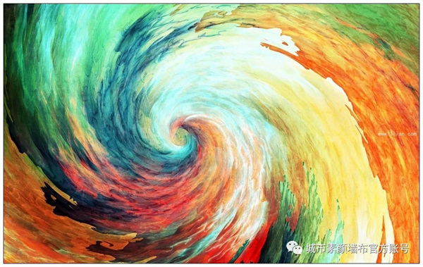 城市素颜：旋转色彩的轮盘，与炊烟共舞的彩虹
