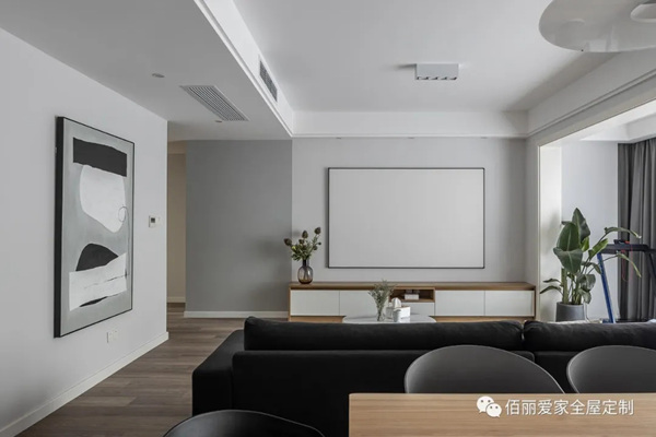 佰丽爱家全屋定制:利用白色+木色+灰色缔造温柔干练的生活场域! 佰丽爱家全屋定制:利用白色+木色+灰色缔造温柔干练的生活场域!
