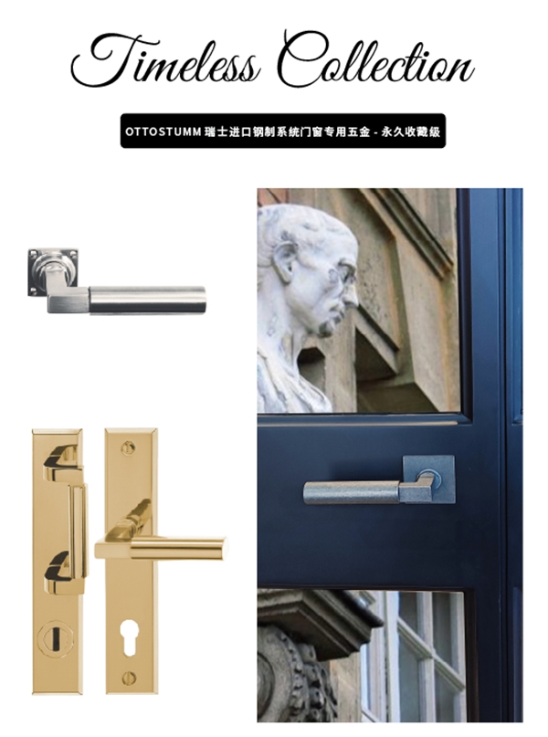 日朗门窗五金系列2：OTTOSTUMM-Timeless Collection 包豪斯-永久收藏级五金