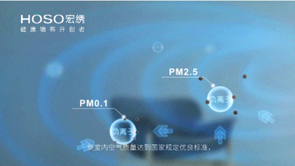 宏绣墙布：墙布+负氧离子，能有多少种可能？