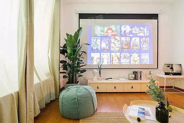 多米蓝全屋整装智能家居：家庭影院不香吗?