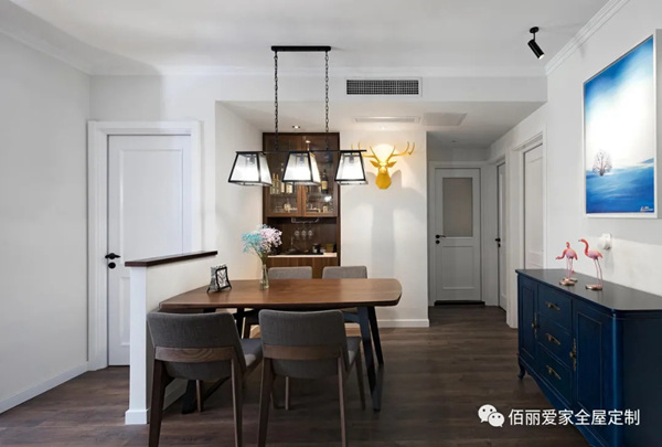 佰丽爱家全屋定制：140㎡北欧风3居室