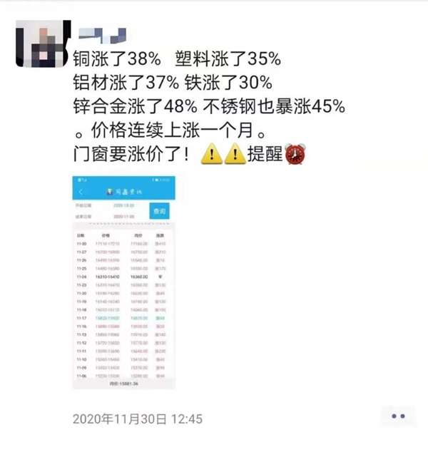 亚材门窗：年底门窗“涨价潮”刷爆朋友圈，买门窗要趁早！
