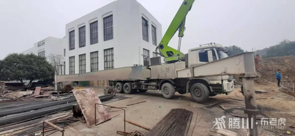 腾川•布老虎整体软装三期工程建设如火如荼加紧施工