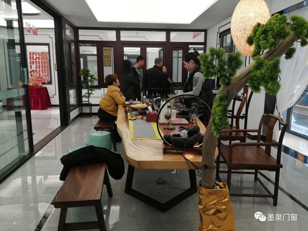 2020年度墨泉门窗总经理带队走访市场