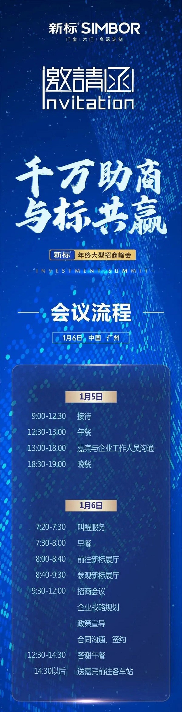 新标年终招商峰会蓄势待发