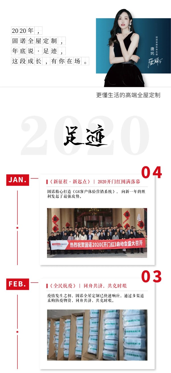 固诺家居2020年度《足 · 迹》TOP榜 固诺家居2020年度《足 · 迹》TOP榜