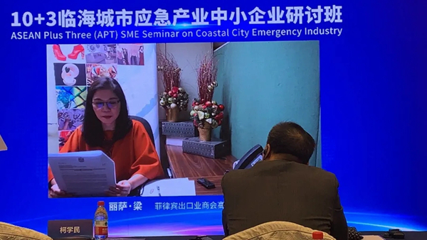 卡颂智能壁材受邀参加工信部“10+3 临海城市应急产业研讨会