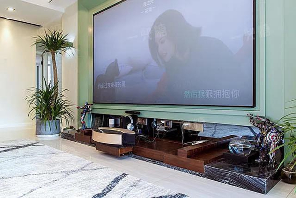 多米蓝全屋整装智能家居：家庭影院不香吗?