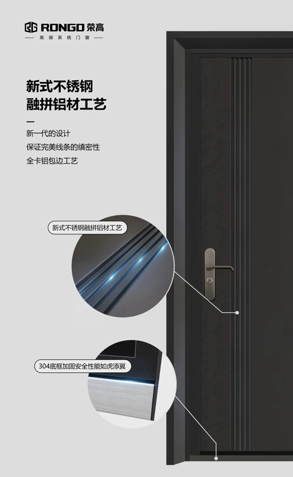  荣高新品K15韩式入户门始于颜值，却不止于颜值！