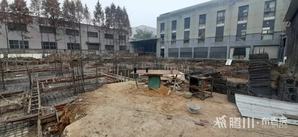 腾川•布老虎整体软装三期工程建设如火如荼加紧施工