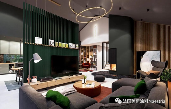 法国美斯涂料：红配绿的高级感你get到了吗？