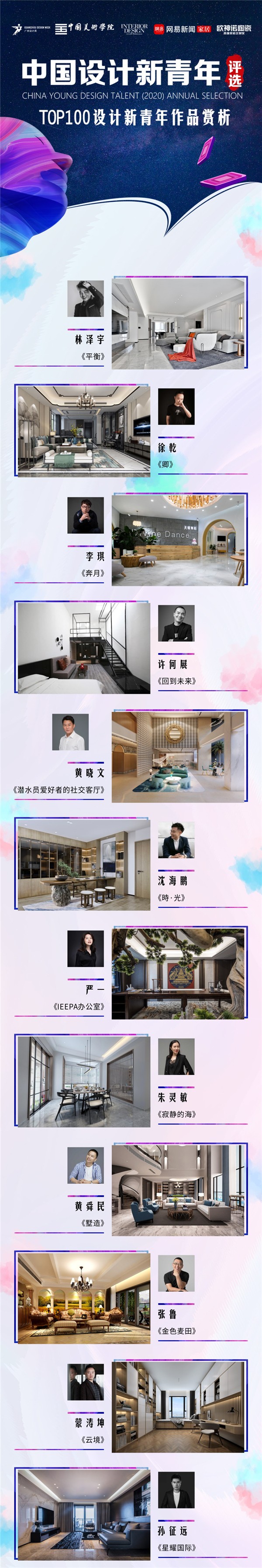 重磅揭晓！！TOP100设计新青年来啦！