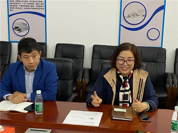 迪峰机械：广东省环境保护宣传教育中心领导一行莅临迪峰机械调研座谈