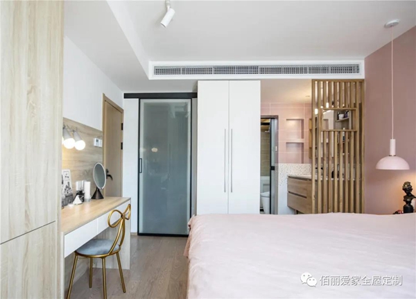 佰丽爱家全屋定制：100㎡北欧风3室，装修满足基础生活