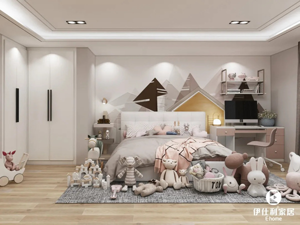 伊仕利家居：创造性+功能性兼具的儿童房设计