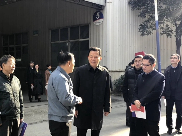 市人大周庄代表组莅临海达橡塑股份有限公司视察指导