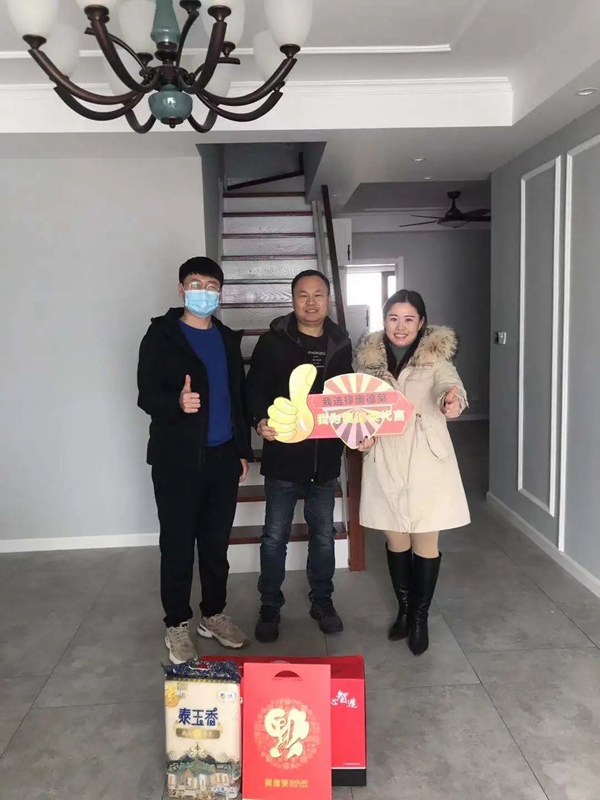 奥德莱暖心双回访，将品质服务进行到底!