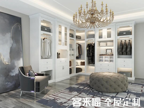 客来福全屋定制：这些衣帽间美到让人尖叫，照搬都不会错！