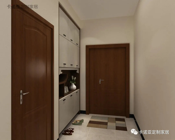 卡诺亚定制家居:如今盛行这样的玄关柜 卡诺亚定制家居:如今盛行这样的玄关柜