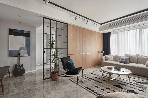 帅太全屋定制：115m²北欧三居，邻居进门就惊呆！