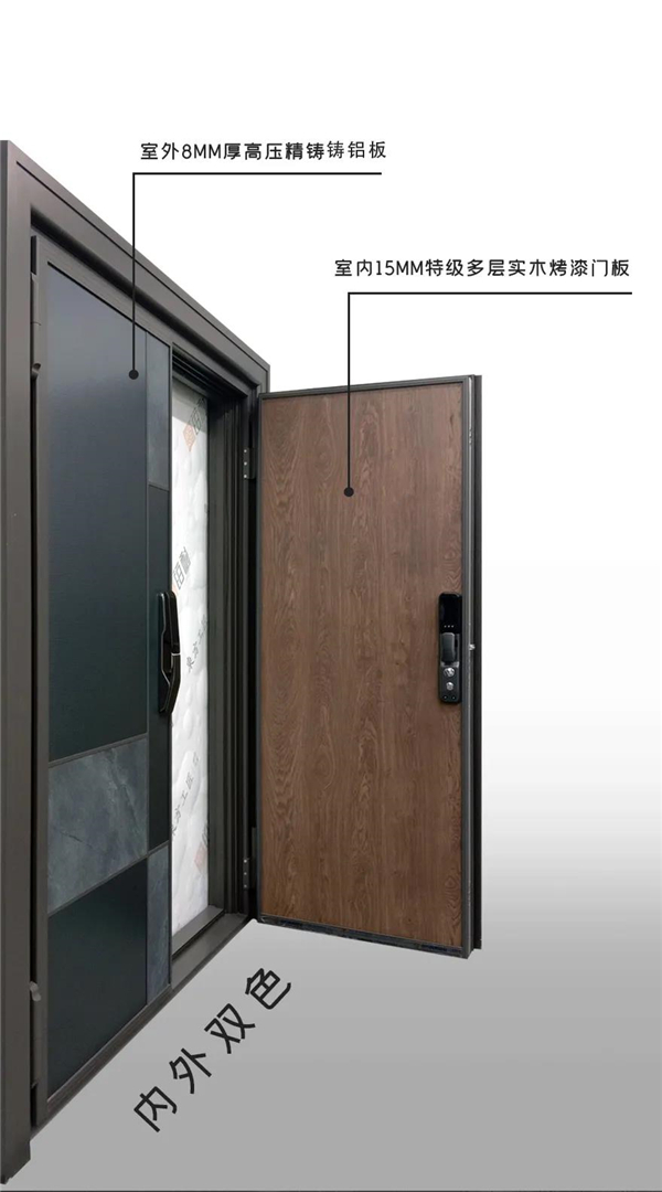 优铂铝业丨奢华入户装甲门 能工巧匠之术