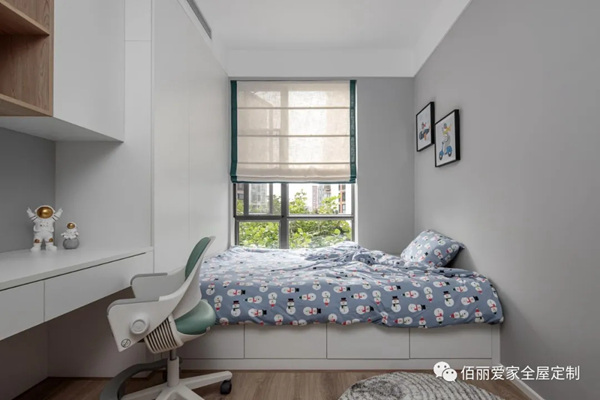 佰丽爱家全屋定制：120㎡混搭3室