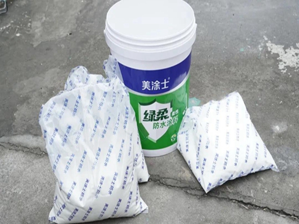 美涂士绿柔防水涂料——柔性防水悍将