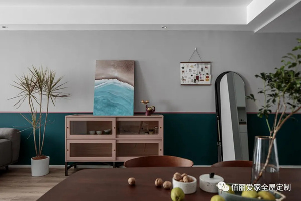 佰丽爱家全屋定制：120㎡混搭3室