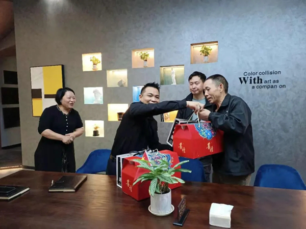 帝卡斯生态艺术壁材财务部年终总结会议