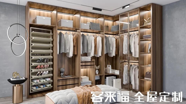 客来福全屋定制：这些衣帽间美到让人尖叫，照搬都不会错！