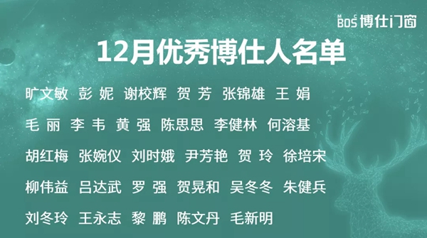 博仕门窗12月优秀博仕人表彰答谢晚宴圆满结束
